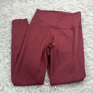 Lululemon Wunder Train High-Rise Tight 25" Chianti